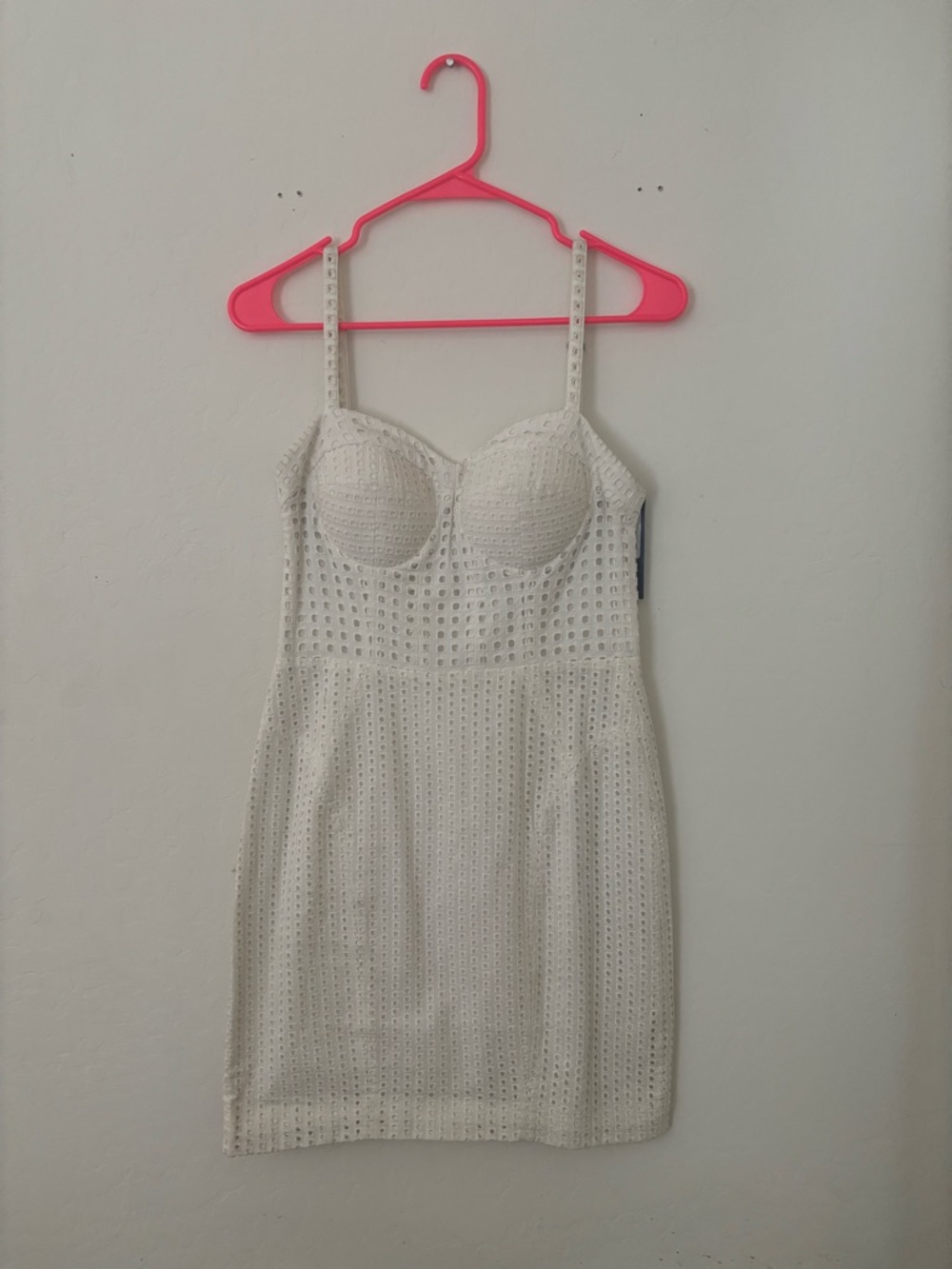 Rebecca Minkoff White Eyelet Claudia Dress Size 0